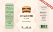 SanaSlank proteïne koekjes – chocolade rondjes XXL (24 zakjes)