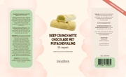 XXL Pakket – Reep Crunch Witte Chocolade Pistache (20 stuks) | Sanaslank
