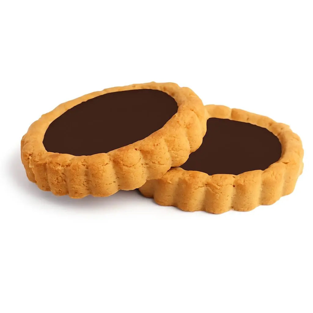 SanaSlank biscuit met zachte chocolade/hazelnoot vulling ultra low carb (4 zakjes)