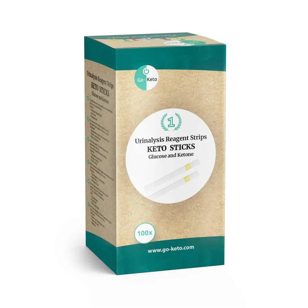 Go-Keto glucose ketonen urine sticks (50 stuks)