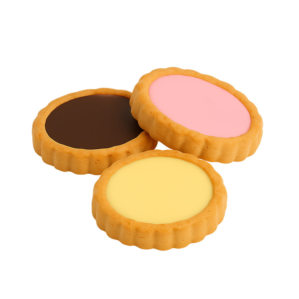 SanaSlank proefpakket – Biscuit koekjes met vulling (3 smaken)