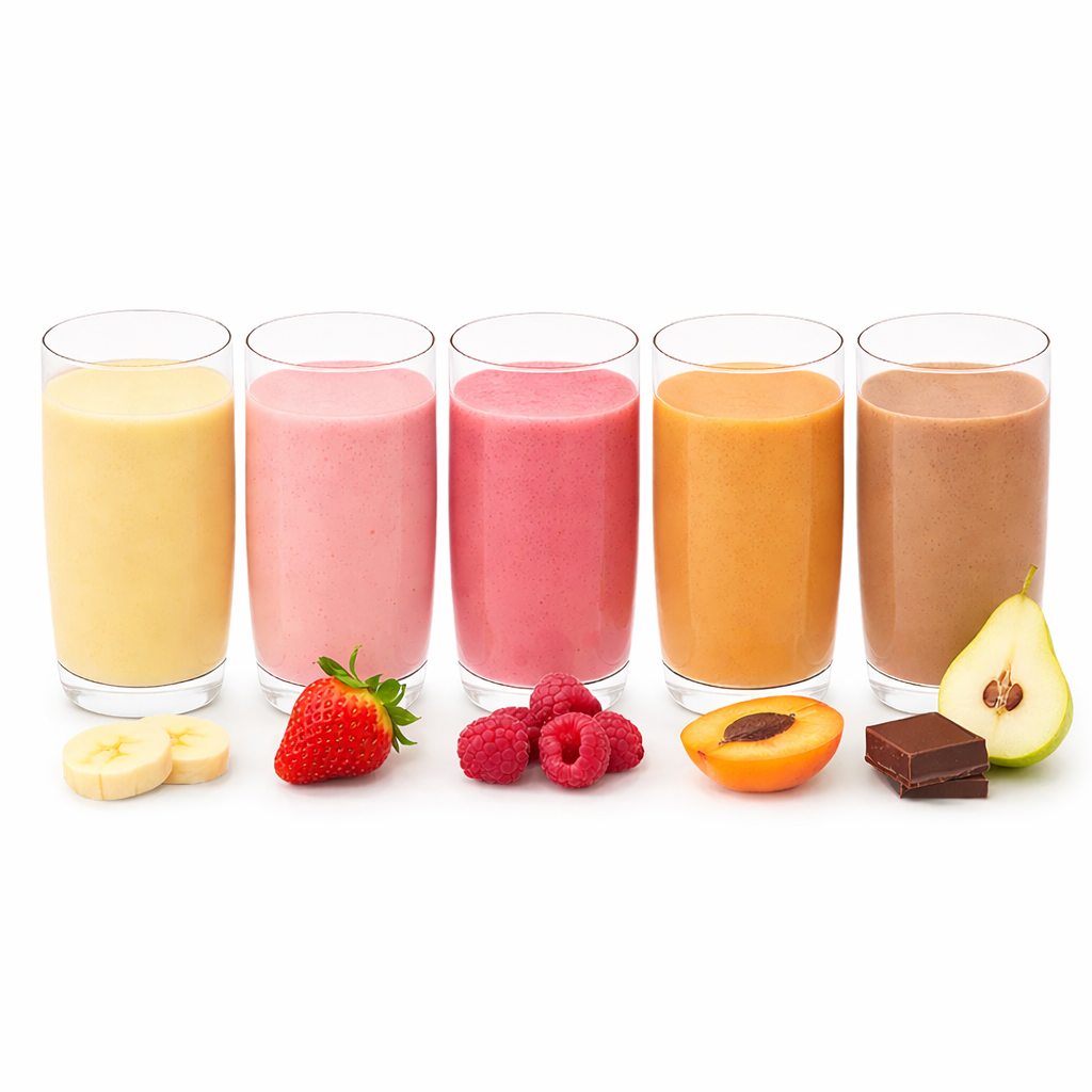 SanaSlank proefpakket fruit shakes
